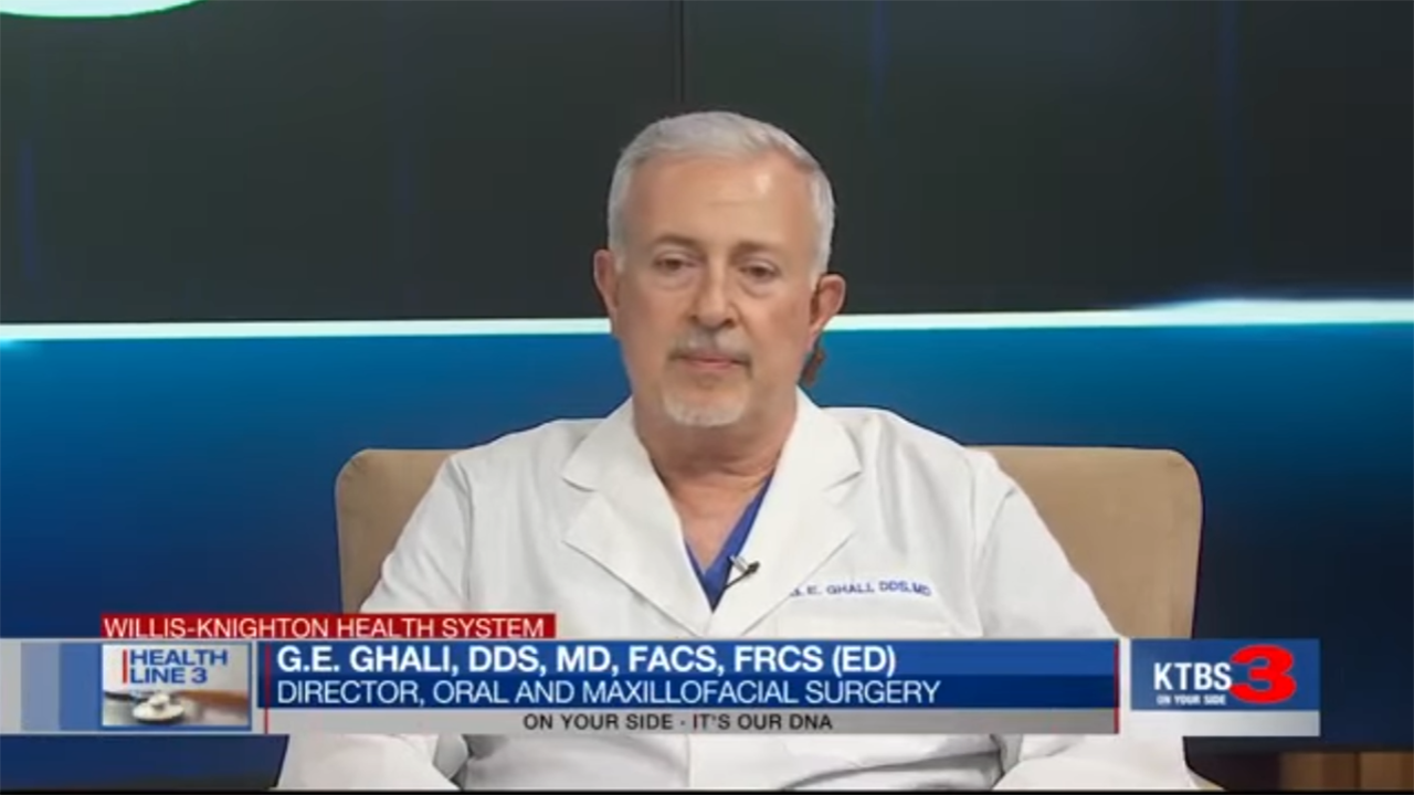 Dr. G.E. Ghali Discusses Cleft & Craniofacial Conditions on KTBS Healthline 3