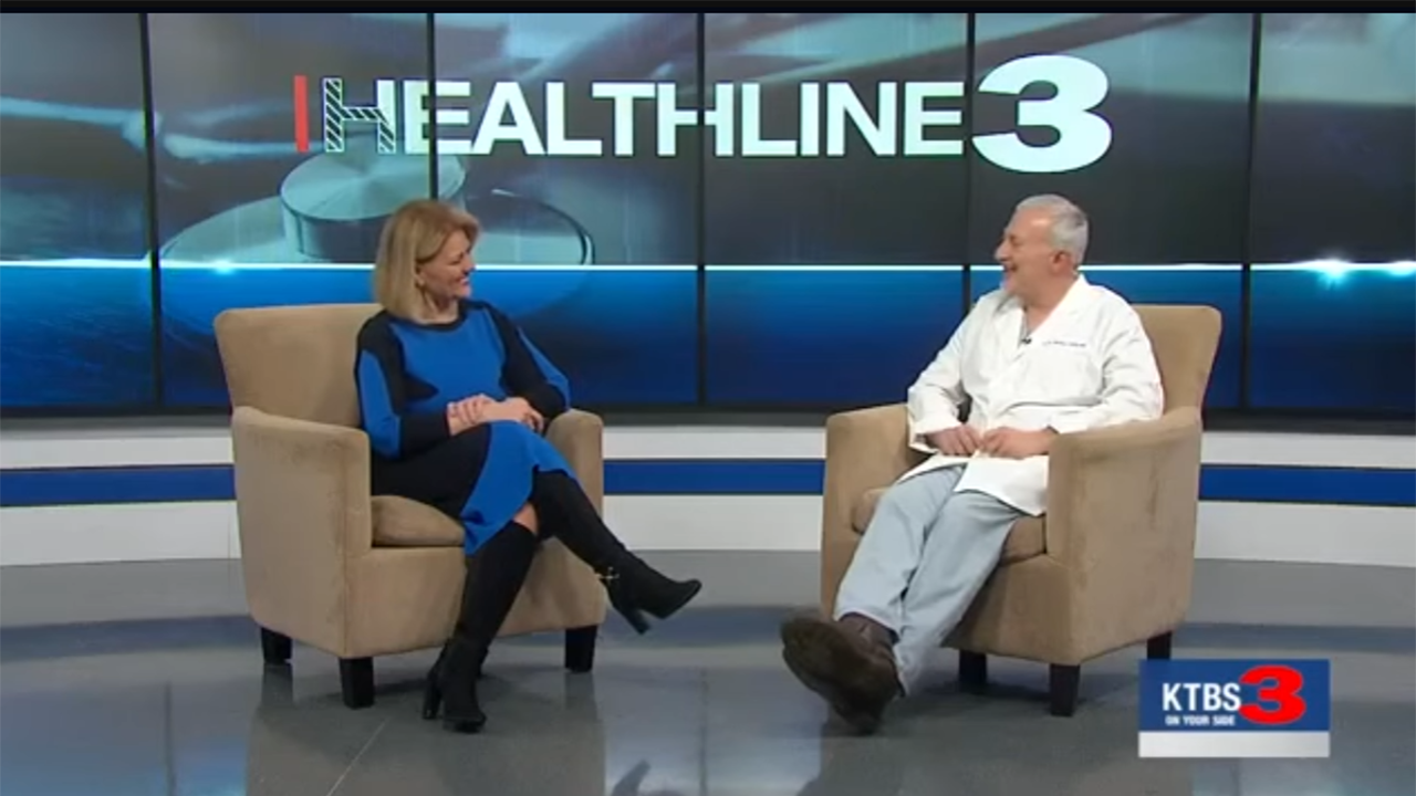 Dr. G.E. Ghali Discusses Oral, Head and Neck Cancer on KTBS Healthline 3